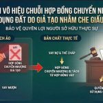 Tuyên vô hiệu chuỗi hợp đồng chuyển nhượng quyền sử dụng đất do giả tạo và 2 bản chất pháp lý quan trọng