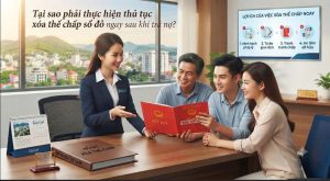 thủ tục xóa thế chấp sổ đỏ