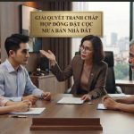 Giải quyết tranh chấp hợp đồng đặt cọc mua bán nhà đất và 2 nguyên nhân phổ biến