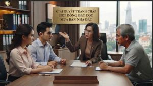 Giải quyết tranh chấp hợp đồng đặt cọc mua bán nhà đất và 2 nguyên nhân phổ biến